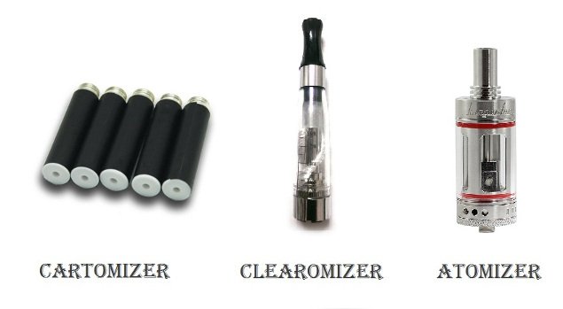 Cartomizer vs. atomizer vs. clearomizer
