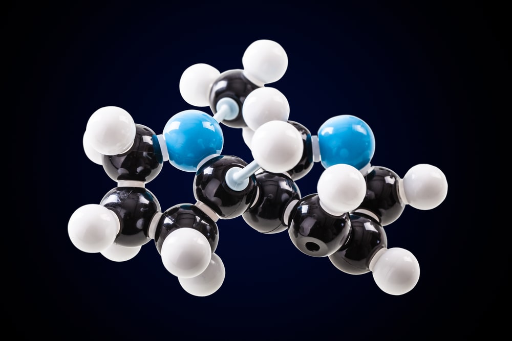 尼古丁化学分子结构模型
