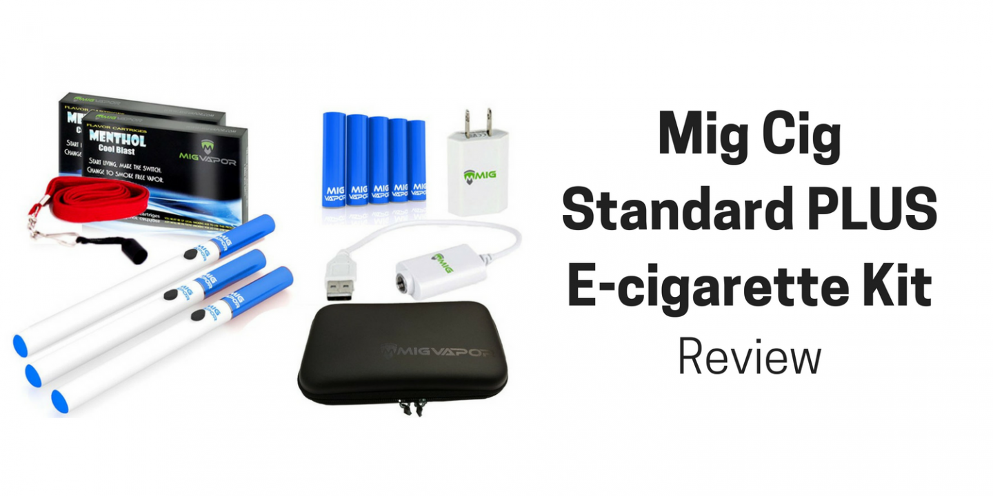 米格卷烟标准加电子烟套件审查封面