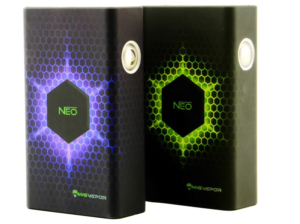 米格蒸汽Neo电子烟盒Mods设计图像