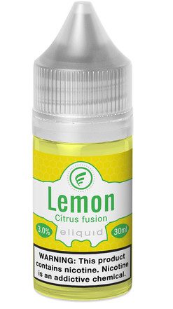 水果味柠檬融合尼古丁盐形象