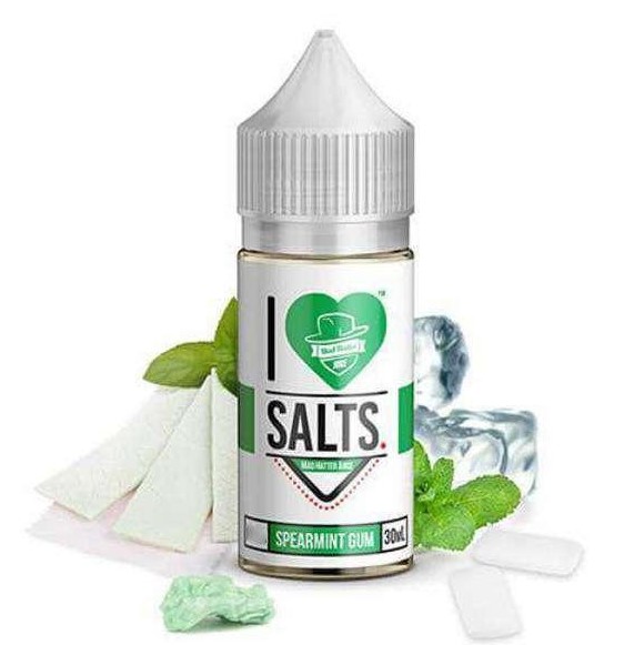 疯帽子的绿薄荷口香糖