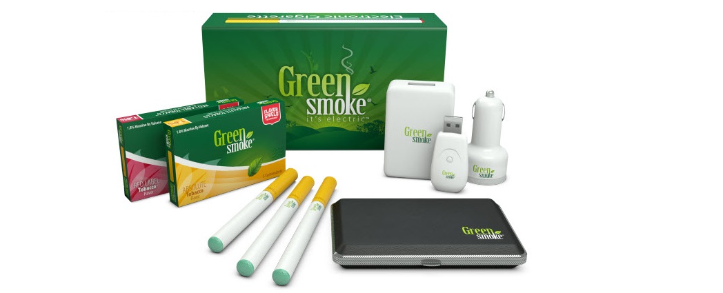 绿色烟雾电子烟评论-便携式和强烈的香烟a - like