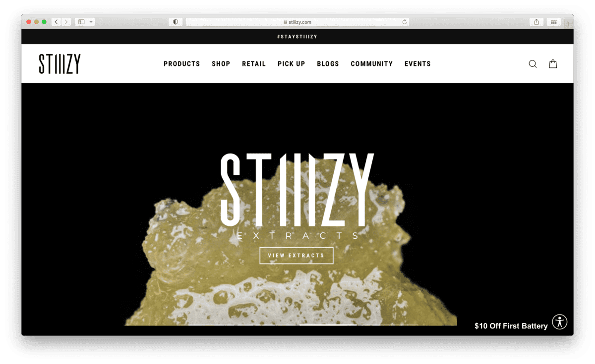 Stiiizy:质量、协同大麻